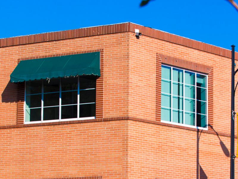Outside of the Wofford Denius UTLA Center for Entertainment and Media Studies Building