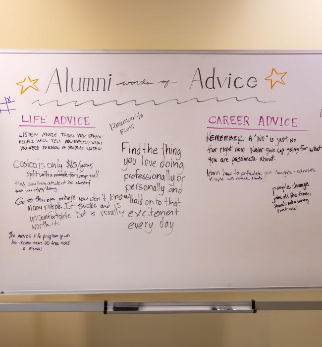 Alumni Advice